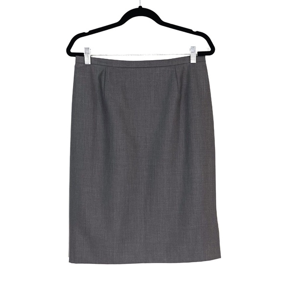 Calvin Klein Dresses & Skirts - Calvin Klein Women’s Size 10 Smoke Gray Solid Knee Length Career Pencil Skirt